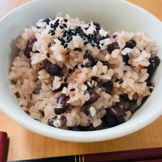 小豆多め♪おばあちゃんの赤飯